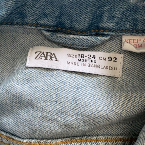 18-24 month Zara denim jacket unisex - Picture 3 of 5